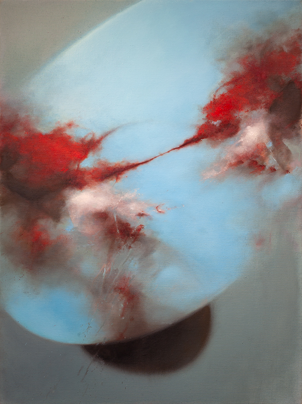 David Mellen oil painting entitled Torn